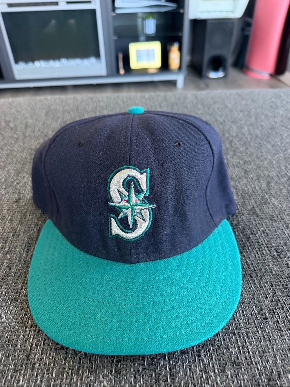 Seattle Mariners Navy/Teal Baseball Hat New Era 7 3/8